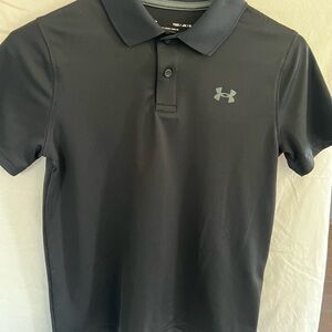 Under Armour Boy’s Black Polo